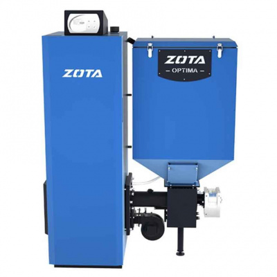 Твердотопливный пеллетный котел ZOTA Optima 32 кВт
